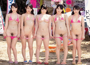 美少女が中出しセックスをさせてくれる海の家