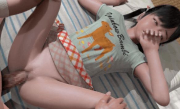 JSの若菜ちゃんと初のエッチをしちゃう3Dエロ